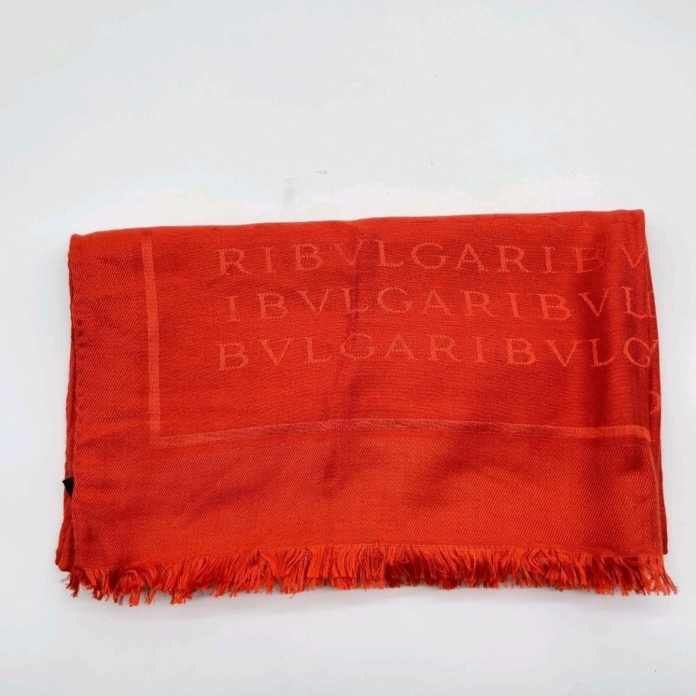 Bvlgari Orange Scarf